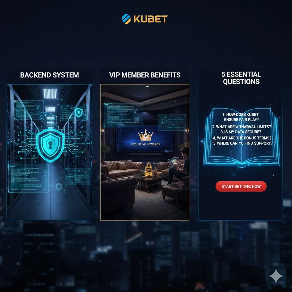 เจาะลึกทุกซอกมุม KUBET: จากระบบหลังบ้านสู่สิทธิประโยชน์สมาชิก VIP และ 5 คำถามที่ต้องอ่านก่อนเริ่มเดิมพัน